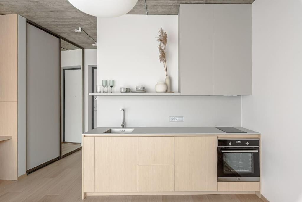 Cozy Japanese Oasis With Balcony, Gramophone, Netflix Apartment VNO Exterior photo